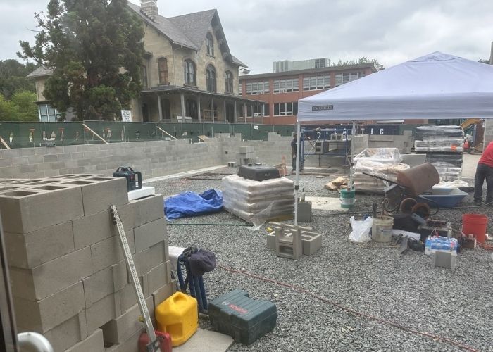 Optics Center Construction