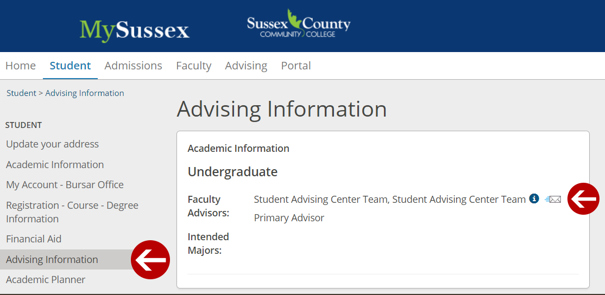 My Sussex Portal