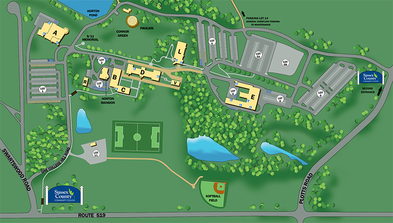 Spring Hill College Campus Map Maps & Directions