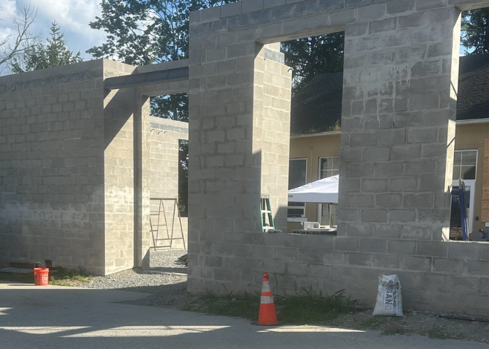 Optics Center Construction