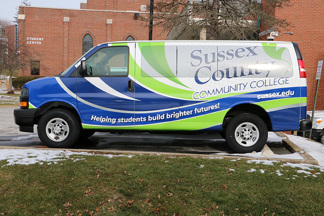 A college van