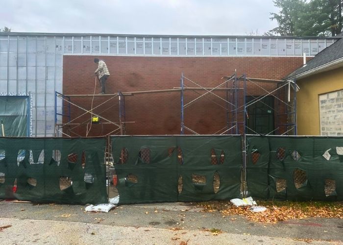 Optics Center Construction