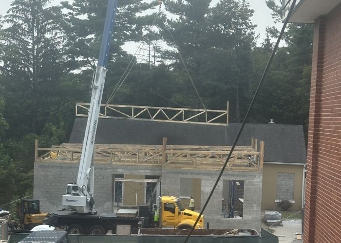 Optics Center Construction