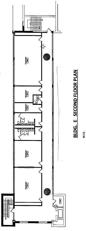 E Bldg Second Floor