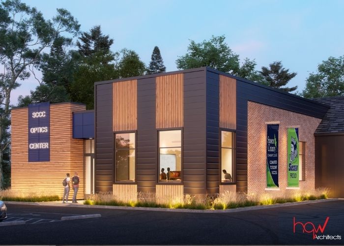 Optics Center Rendering by HQW