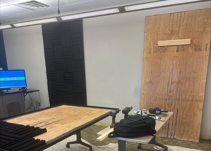 Soundproofing installation
