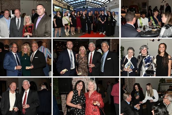 A montage of images of business professionals.