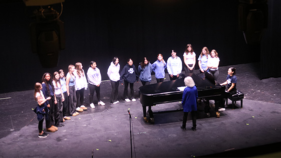 Students Performing
