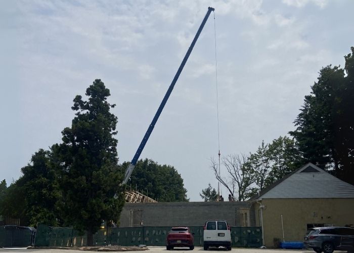 Optics Center Construction